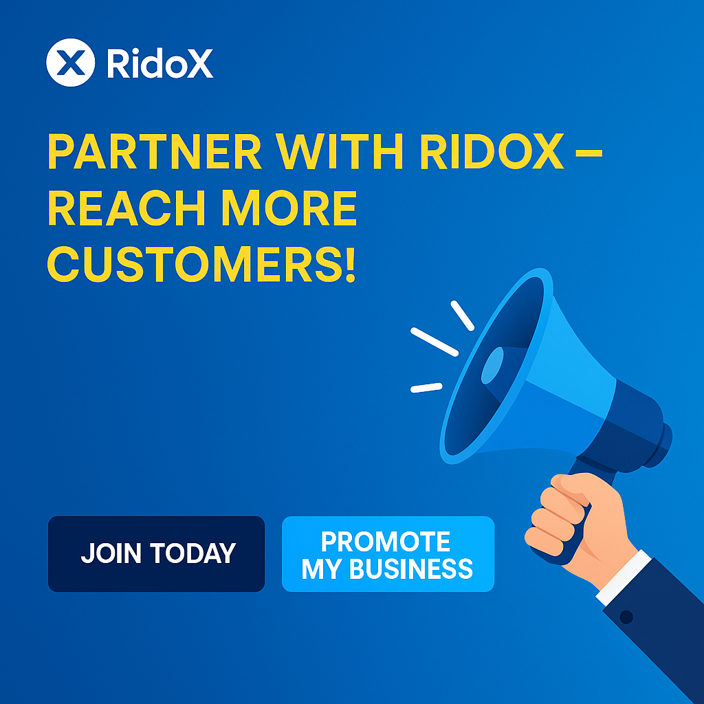 RidoX Business Banner 2